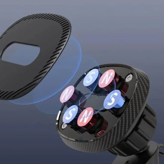 Pawa Magnetic 2In1 Car Mount With Six Rubidium Magnet